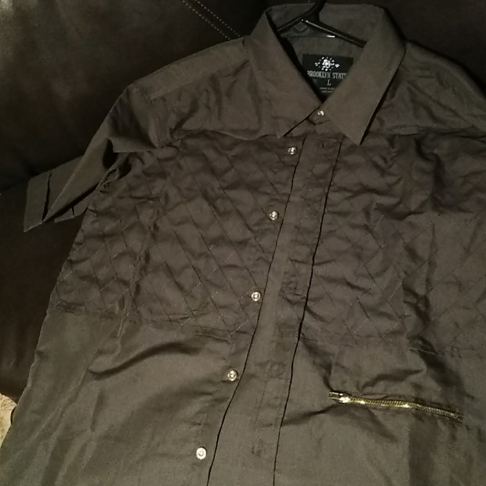 Short sleeve button down shirt